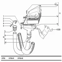 Воздушный фильтр Лада Приора