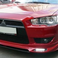 Классический тюнинг обвеса и накладки Lancer X