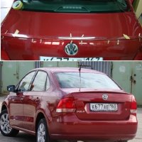 Спойлер на Volkswagen Polo