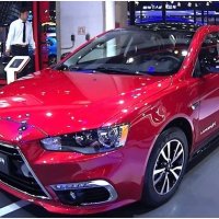 Ветровики и мухобойка для Mitsubishi Lancer X