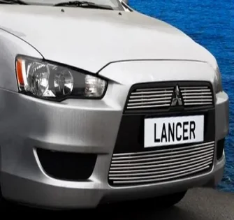 Тюнинг решётки радиатора на Lancer 10