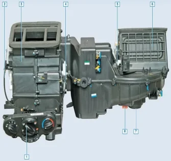 Неисправности и ремонт печки Chevrolet Lacetti