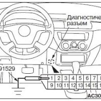 Датчик АБС Mitsubishi Lancer 9