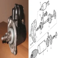 Стартер Volkswagen Passat