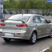 Спойлер на Lancer X