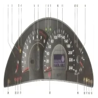 Панель приборов Camry 40