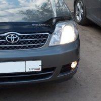 ПТФ на Toyota Corolla 120