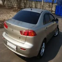 Замена заднего стекла на Lancer 10