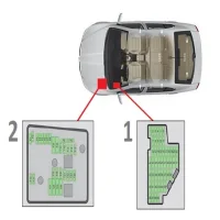 Предохранители Skoda Octavia Tour