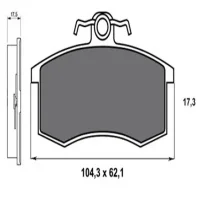 Тормозные колодки на ВАЗ 2114