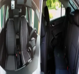 Как установить чехлы на сиденья Skoda Rapid