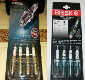 Свечи на Lada Vesta