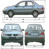 Клиренс Mitsubishi Lancer 9