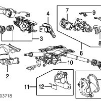 Замок зажигания Accord 7