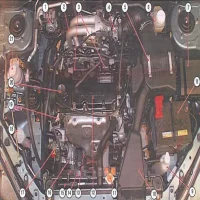 Предохранители Mitsubishi Lancer 9