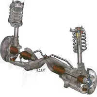 Подвеска на Mitsubishi Lancer 9