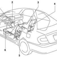 Подогрев сидений на Camry 40