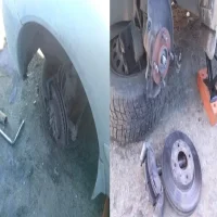 Шаровая опора на Nissan Tiida