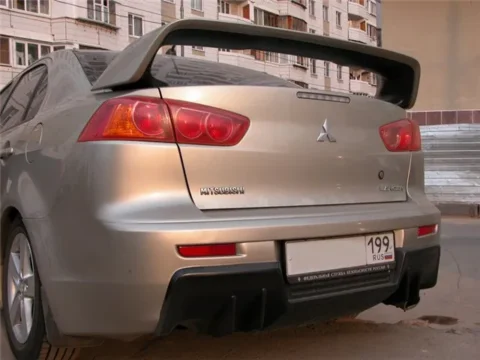 Выбор заднего бампера на Lancer 10
