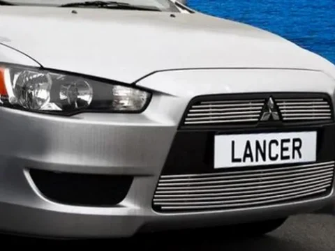 Тюнинг решётки радиатора на Lancer 10