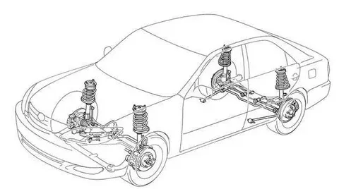 Описание пружин на Camry 40
