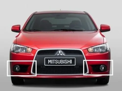 Противотуманные фары для Mitsubishi Lancer X