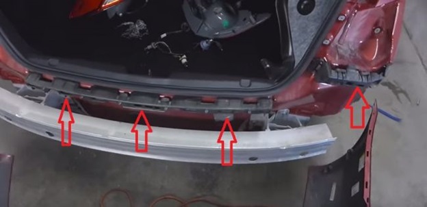 Как снять вентилятор охлаждения на Chevrolet Cruze. Как снести задний бампер, диффузор и откидные пороги?
