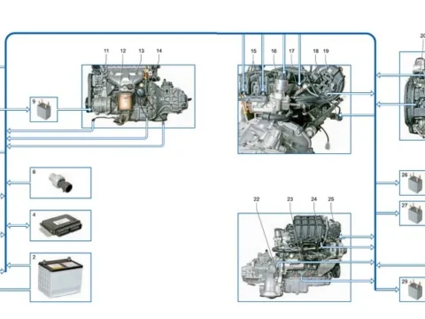 Описание и расположение датчиков на Chevrolet Lacetti