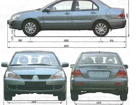Клиренс Mitsubishi Lancer 9