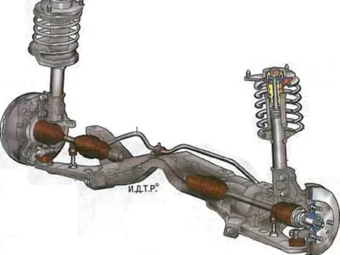 Подвеска на Mitsubishi Lancer 9