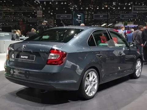 Рестайлинг Skoda Rapid