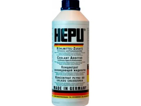 Охлаждающая жидкость Hepu: характеристика немецкого антифриза