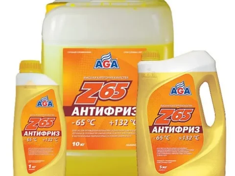 Характеристики автомобильного антифриза жёлтого цвета