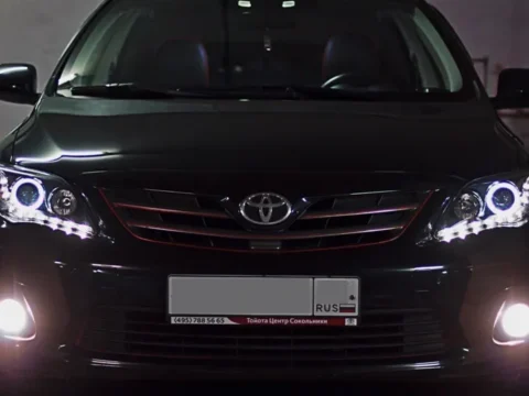 Подбор и замена блока фар и фонарей на Corolla 150