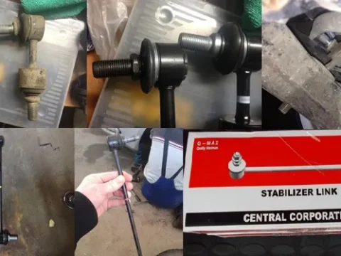 Стойки стабилизатора на Kia Ceed