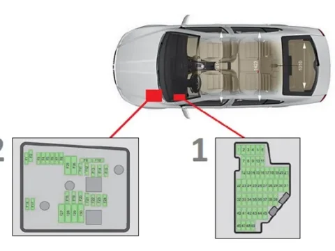 Предохранители Skoda Octavia Tour