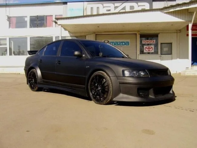 Volkswagen Passat B5 с аэродинамическим подвесом